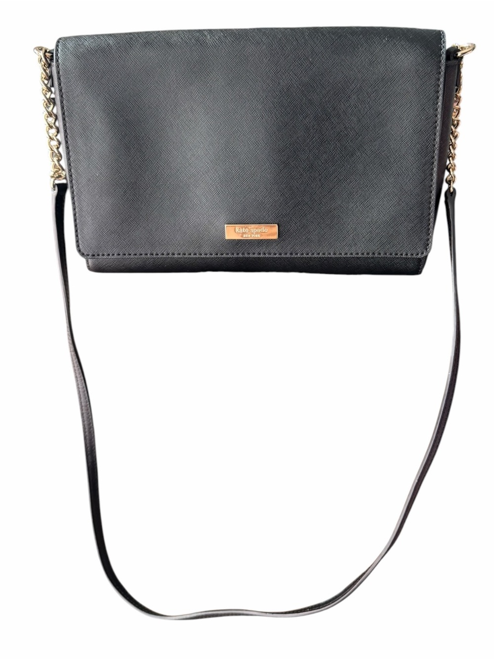 kate spade Black Crossbody Bag with Gold Chain Strap - Picture 5 of 7